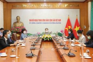 Vietnam informa resultados de su XIII Congreso partidista para el Partido Comunista de Cuba y el Partido Rusia Unida