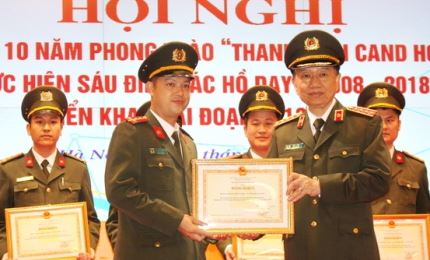 El Ministerio de Seguridad Pública de Vietnam determinado a construir unas fuerzas más transparentes y capacitadas