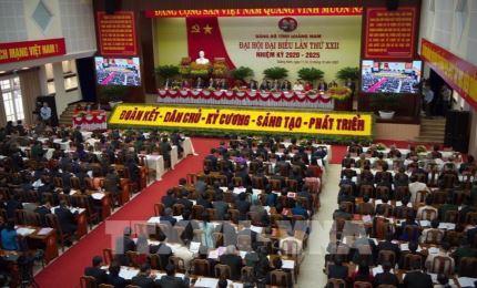 Phan Viet Cuong reelegido secretario del Comité del Partido Provincial de Quang Nam