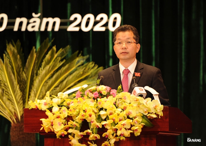 Nguyen Van Quang fue elegido como secretario del Comité del Partido municipal.