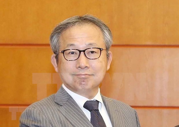 El embajador de Japón en Vietnam, Yamada Takio.