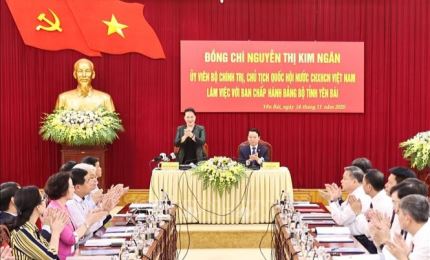 La presidenta del parlamento vietnamita estimula el despliegue de la renovación rural
