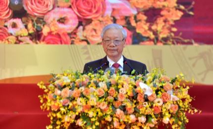 El máximo líder vietnamita insta a promover el papel y la fuerza del público en la diplomacia popular