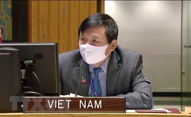 El embajador Dang Dinh Quy, jefe de la misión vietnamita ante la ONU. (Foto: VNA)