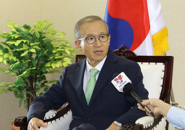 El embajador surcoreano ante la ONU, Lim Sungnam. (Foto: VNA)