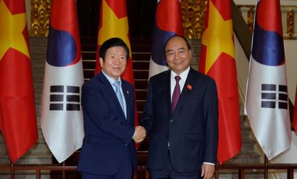 El primer ministro vietnamita dio la bienvenida a la visita del líder de la AN de la República de Corea