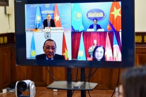 Celebradas consultas políticas Vietnam-Kazajstán de manera virtual