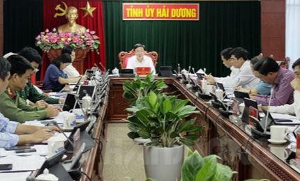 La Conferencia del Comité Permanente del PCV en Hai Duong se centra en la planificación