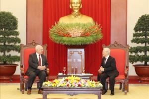 El máximo líder de Vietnam elogia las relaciones entre Vietnam y Rusia