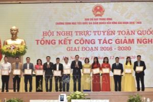 El periódico en línea del Partido Comunista de Vietnam gana el premio A del Premio Nacional de Periodismo para la reducción de la pobreza