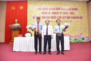 La provincia de Kien Giang elige al segundo vicepresidente del Comité Popular