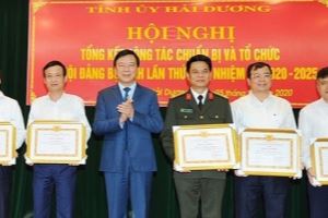 El Congreso del Comité del Partido de Hai Duong se celebra con éxito