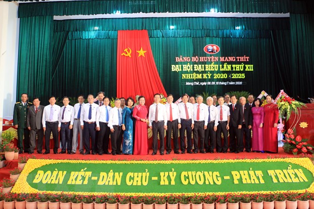 Delegados a la reunión (Foto: VNA)