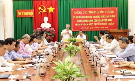Ninh Thuan debe mejorar las capacidades del equipo humano en el nuevo mandato del Comité local del Partido