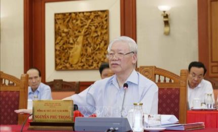 Es necesario promover el papel importante de Hanói, pide el máximo líder del país