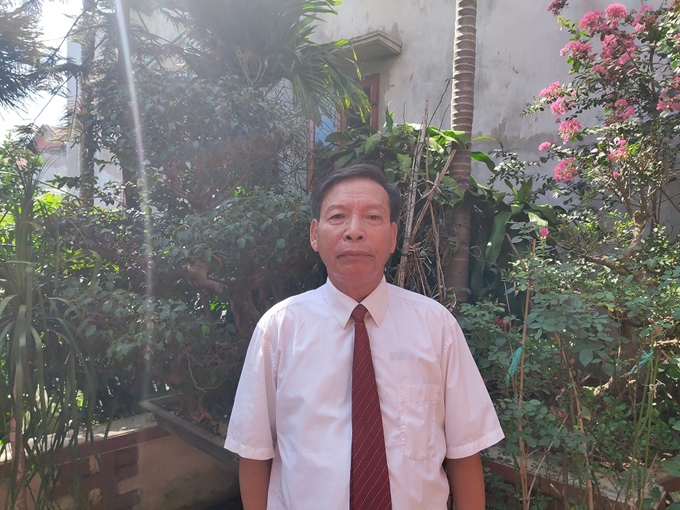 Bui Dinh Quyen, ex secretario del comité del Partido del distrito de Phu Xuyen.