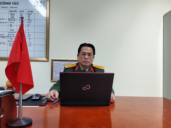 Tran Minh Chien, jefe del Departamento de Ciencia militar adjunto al Ministerio de Defensa.