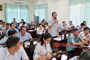 Binh Phuoc intensifica los trabajos de desarrollo del Partido