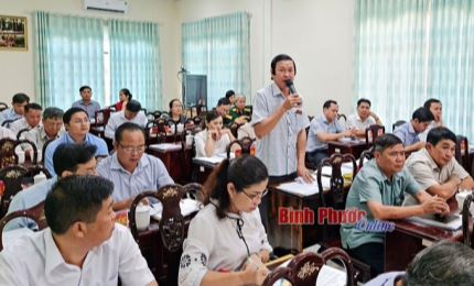 Binh Phuoc intensifica los trabajos de desarrollo del Partido