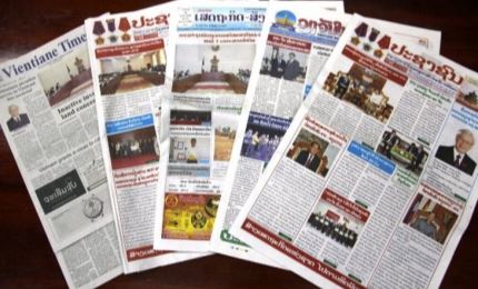 Medios de comunicación de Laos alaban los preparativos del XIII Congreso Nacional del PCV