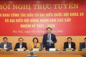 El Comité del Partido de Hanói despliega los preparativos para las elecciones legislativas y municipales