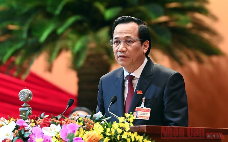 El ministro de Trabajo, Inválidos de Guerra y Seguridad Social, Dao Ngoc Dung. (Foto: nhandan.com.vn)