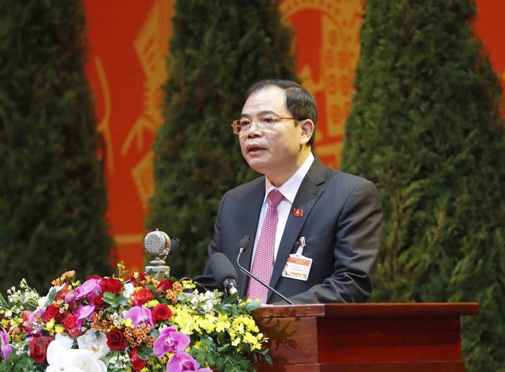 El ministro de Desarrollo Agrícola y Rural Nguyen Xuan Cuong. Foto: VNA.