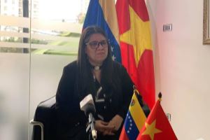XIII Congreso Nacional del PCV será llave del futuro, según embajadora venezolana