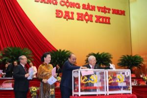 El Comité Central del Partido Comunista de Vietnam eligen a sus miembros para el XIII mandato