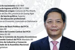 Tran Tuan Anh, nuevo jefe de la Comisión de Asuntos Económicos del Comité Central del PCV