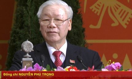 Mensaje de felicitación del máximo dirigente de Vietnam en ocasión del Año Nuevo Lunar 2021