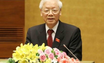 Líderes mundiales felicitan a reelegido secretario general del Partido Comunista de Vietnam