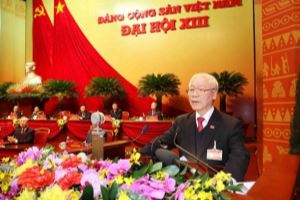 Dirigentes mundiales congratulan al secretario general del Partido Comunista de Vietnam por su reeleción