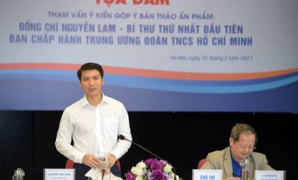 Aporte de ideas sobre el borrador del libro acerca del primer secretario del Comité Central de la Unión Juvenil de Vietnam
