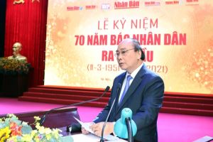 Periódico Nhan Dan debe ser órgano líder y representante del PCV, dice primer ministro