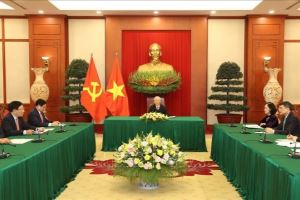 Vietnam considera a Japón un socio estratégico a largo plazo, dice el máximo dirigente vietnamita
