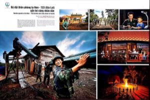 Exposición fotográfica sobre las zonas fronterizas de Vietnam inaugurada en Hanói
