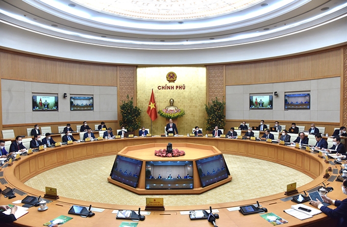 La reunión ordinaria del Gobierno correspondiente al mes de febrero de 2021.