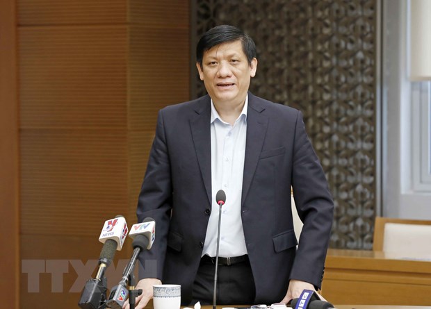 El ministro de Salud Pública de Vietnam, Nguyen Thanh Long.