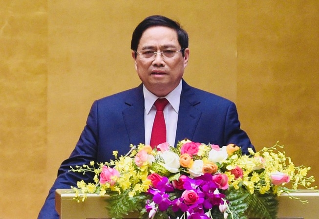 El primer ministro de Vietnam, Pham Minh Chinh