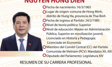 Nguyen Hong Dien, ministro de Industria y Comercio de Vietnam