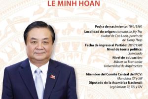 Le Minh Hoan, ministro de Agricultura y Desarrollo Rural