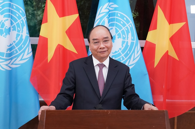 El presidente vietnamita, Nguyen Xuan Phuc.