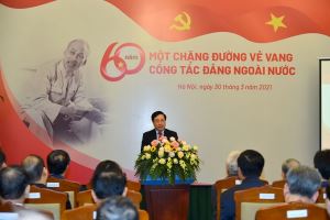 Vietnam conmemora 60 años del trabajo del Partido Comunista en el exterior