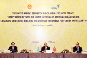 El presidente vietnamita dirige un debate de alto nivel del Consejo de Seguridad