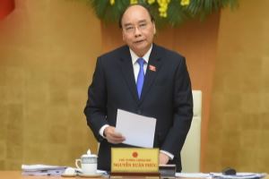 El primer ministro de Vietnam evalúa los logros del Gobierno durante el XIV mandato