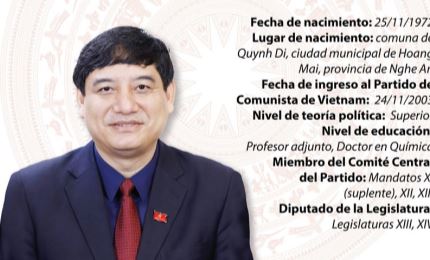 Nguyen Dac Vinh, nuevo jefe de la Comisión encargada de la juventud del Parlamento vietnamita