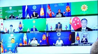 La Reunión ampliada de la Troika entre cancilleres de los estados integrantes de la ASEAN y el del Reino Unido