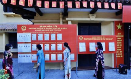 Primeras imágenes de elecciones legislativas en Vietnam