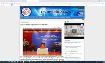 Prensa laosiana destaca el éxito de las elecciones parlamentarias de Vietnam